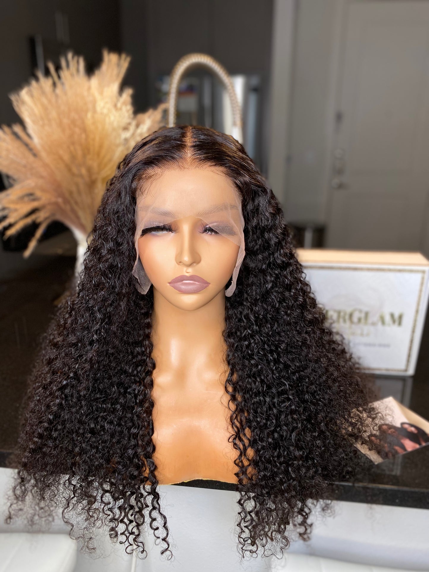 “Harlem” Kinky curly lace frontal wig