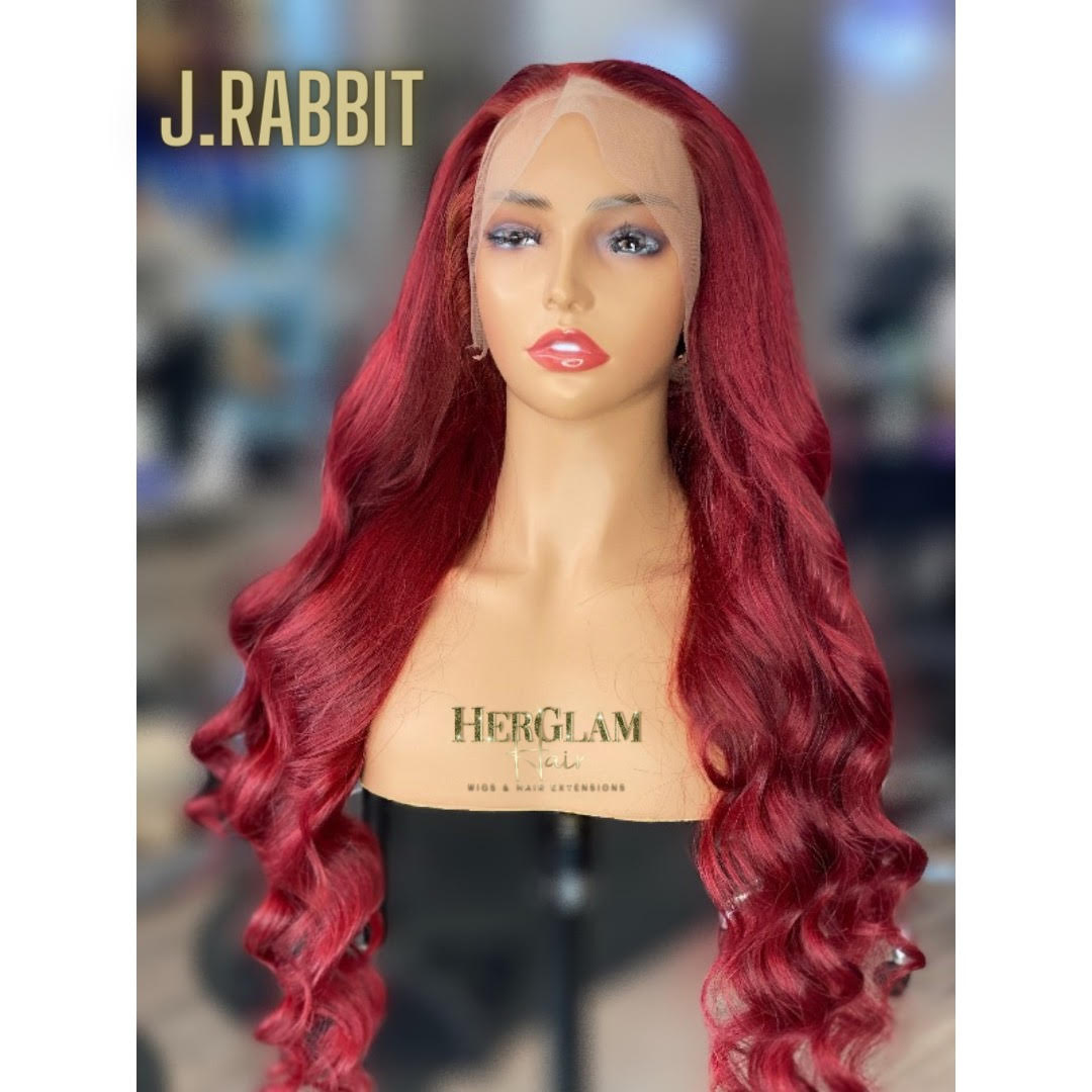 "Jessica Rabbit" lace frontal wig
