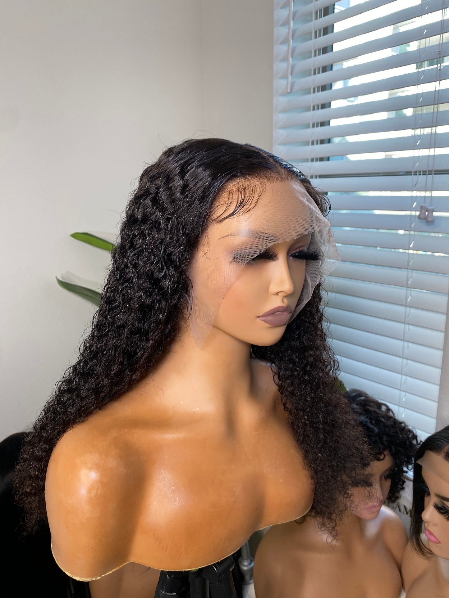 “Harlem” Kinky curly lace frontal wig