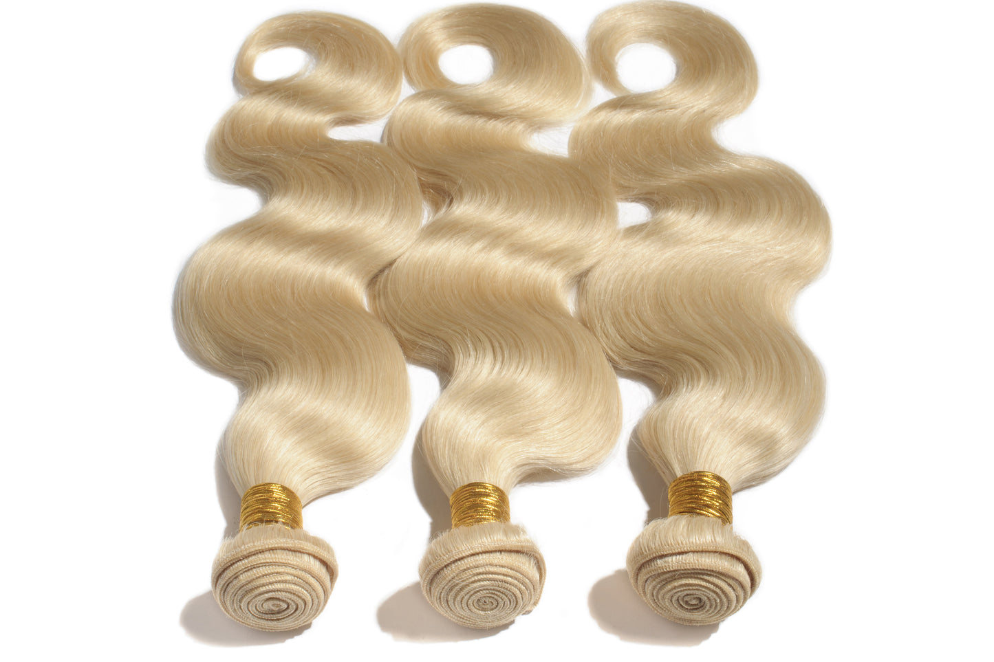 613 blonde hair bundles