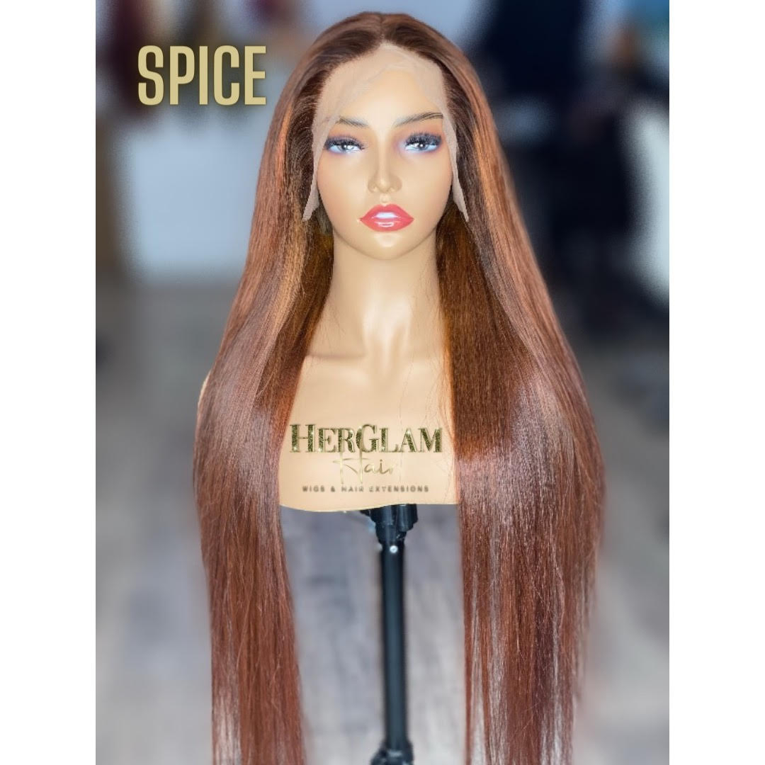 "SPICE" hd lace frontal wig